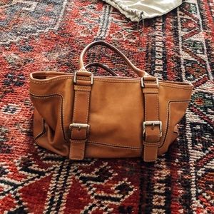 Michael Kors Camel Leather Handbag